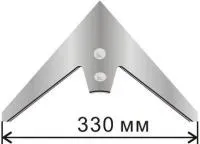 Лапа культиватора 330 мм